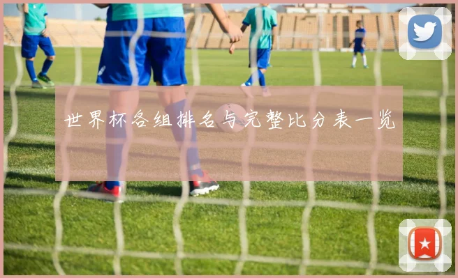 世界杯各组排名与完整比分表一览
